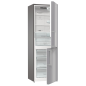 GORENJE NRK6192ES5F Gorenje Essential Line Kühlgefrierkombination (E, 242 kWh, 1850 mm hoch, Silber)