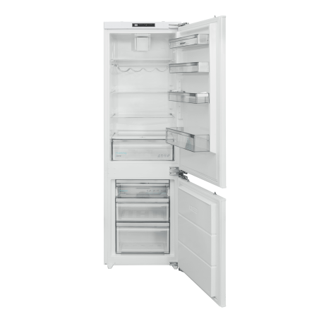 SHARP SJ-BE237E00X-EU Kühlgefrierkombination (E, 218 kWh, 1770 mm hoch, Weiß)