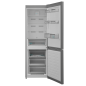 SHARP SJ-BA09RMXLC-EU Kühl-Gefrierkombination (C, 186 cm hoch, silber)