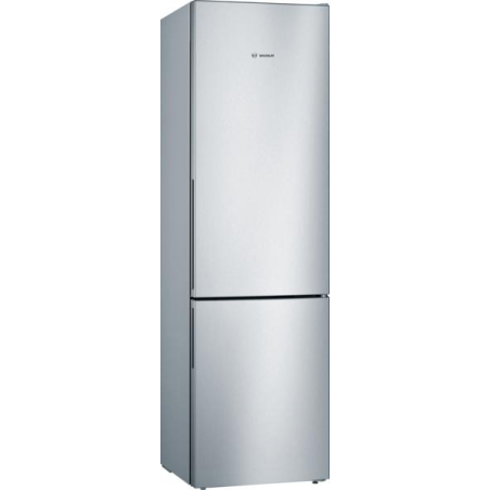 BOSCH KGV39VLEA Serie 4 Kühlgefrierkombination (E, 233 kWh, 2010 mm hoch, Inox-look)