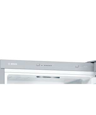 BOSCH KGV 332 LEA Kühlgefrierkombination (E, 228 kWh, 1760 mm hoch, Edelstahl-Optik)