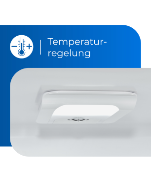 EXQUISIT KS350-V-H-040E inoxlook Kühlschrank (114,00 kWh/Jahr, E, 1730 mm hoch, Edelstahloptik)