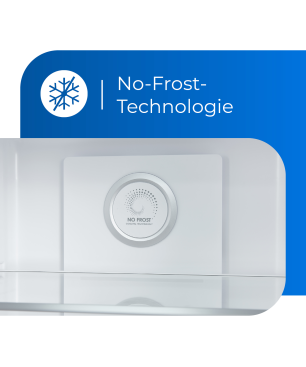 EXQUISIT KS360-V-HE-040E inoxlook-az Kühlschrank (118,00 kWh/Jahr, E, 1850 mm hoch, Edelstahloptik)