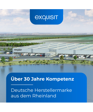 EXQUISIT RKS325-V-H-160F rot Kühlschrank (128,00 kWh/Jahr, F, 1440 mm hoch, Rot)