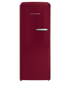 GORENJE ORB615DR-L Retro Collection Kühlschrank (126,2 kWh/Jahr, D, 1525 mm hoch, Bordeaux)