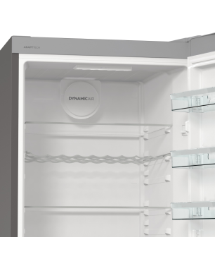 GORENJE R619DAXL6 Gorenje Advanced Line Kühlschrank (98,0 kWh/Jahr, D, 1850 mm hoch, Silber)