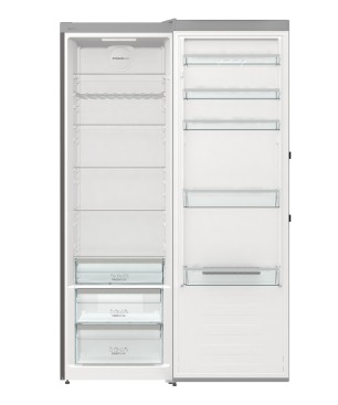 GORENJE R619DAXL6 Gorenje Advanced Line Kühlschrank (98,0 kWh/Jahr, D, 1850 mm hoch, Silber)
