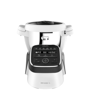 KRUPS HP50A8 Prep&Cook XL Küchenmaschine mit Kochfunktion Weiß