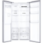 HAIER HSOGPIF9183 Kühlschrank (F, 177,5 cm hoch, Silber)