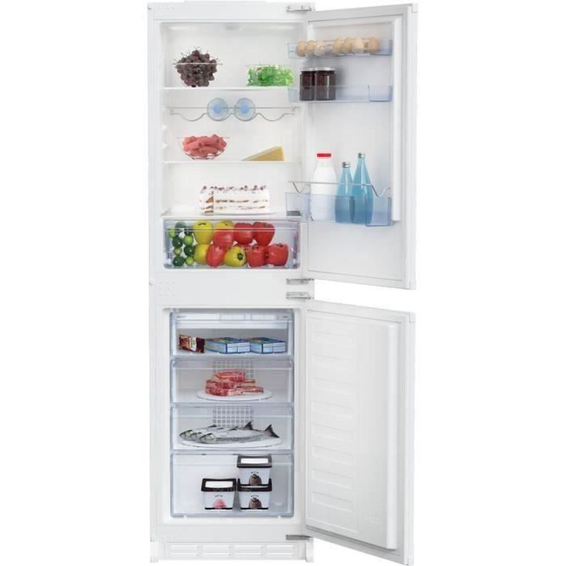BEKO BCSA269K30N Kühlschrank (F, 177,5 cm hoch, Weiß)