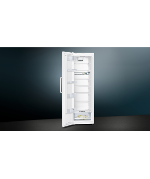 SIEMENS KS36VVWEP iQ300 Kühlschrank (E, 1860 mm hoch, Weiß)