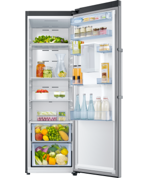 SAMSUNG RR39M7305S9/EG Kühlschrank (E, 1853 mm hoch, Edelstahl)