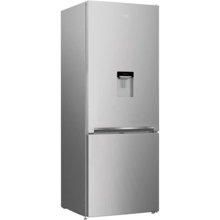 BEKO RCNE560K40DSN Kühlschrank (E, 192 cm hoch, Stahlgrau)