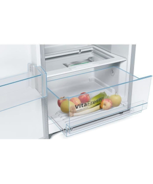 BOSCH KSV29VLEP Kühlschrank (E, 161 cm hoch, Silber)