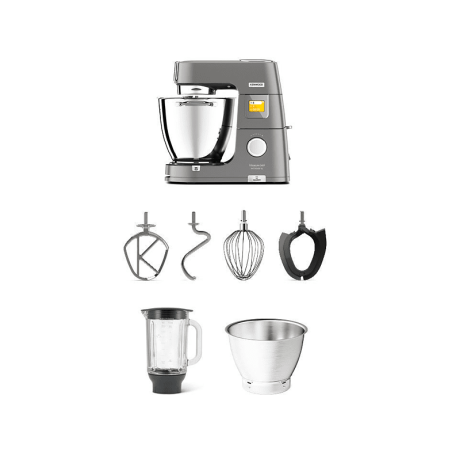 KENWOOD Titanium Chef Patissier XL KWL90.124SI Küchenmaschine Silbe...