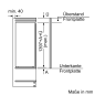 BOSCH KIL52AFE0 Serie 6 Kühlschrank (E, 1397 mm hoch, k.A.)