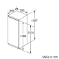 BOSCH KIL52AFE0 Serie 6 Kühlschrank (E, 1397 mm hoch, k.A.)