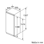 BOSCH KIL52AFE0 Serie 6 Kühlschrank (E, 1397 mm hoch, k.A.)