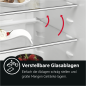AEG SKB588E1AE Kühlschrank (E, 881 mm hoch, Weiß)