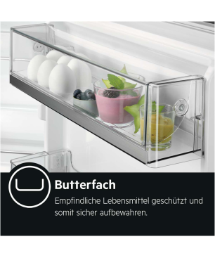 AEG SKB588E1AE Kühlschrank (E, 881 mm hoch, Weiß)