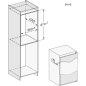 MIELE K 7104 E Selection Kühlschrank (E, 874 mm hoch, Weiß) MIELE K 7104 E Selection Kühlschrank (E, 874 mm hoch, Weiß)