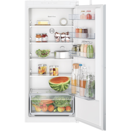 BOSCH KIR 41 NSE 0 Kühlschrank (E, 1221 mm hoch, Weiß)