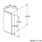 BOSCH KIL72AFE0 Serie 6 Kühlschrank (E, 1577 mm hoch, k.A.)