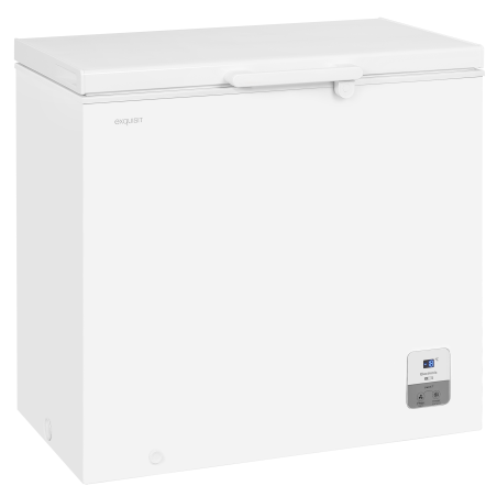 EXQUISIT GT200-HE-010E weiss Gefriertruhe (E, 195,00 kWh/Jahr, 182,0 Liter, 842 mm hoch)