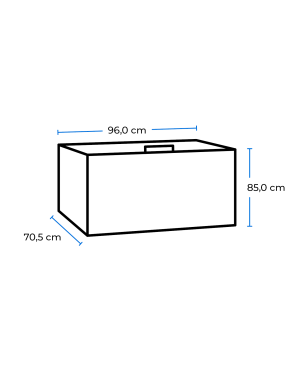 EXQUISIT GT265-HE-040E weiss Gefriertruhe (E, 218,01 kWh/Jahr, 254 Liter, 850 mm hoch)