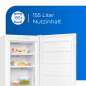 EXQUISIT GS231-NF-H-040D weiss Gefrierschrank (D, 1430 mm hoch)
