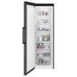 AEG Freistehender-Gefrierschrank / 1860 mm / 279 L / NoFrost Black Stainless Steel, Seiten dunklegrau Gefrierschrank (E, 1860
