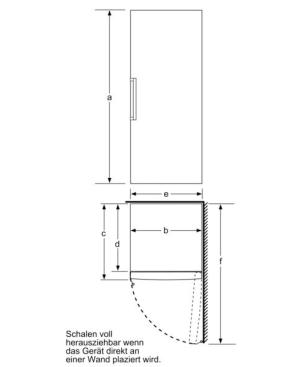 BOSCH GSN 58 AWCV Gefrierschrank (C, 366 Liter, 1910 mm hoch)