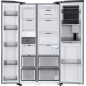 SAMSUNG RH69B8021B1/EG Side-by-Side (E, 1780 mm hoch, Premium Black Steel/Urban Silver)