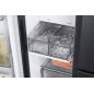 SAMSUNG RH69B8021B1/EG Side-by-Side (E, 1780 mm hoch, Premium Black Steel/Urban Silver)
