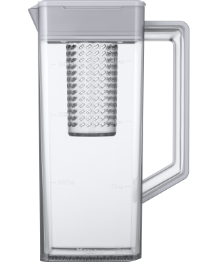 SAMSUNG RH69B8021B1/EG Side-by-Side (E, 1780 mm hoch, Premium Black Steel/Urban Silver)