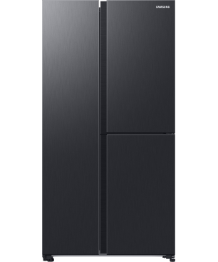 SAMSUNG RH69B8921B1/EG Side-by-Side (E, 1780 mm hoch, Premium Black Steel/Urban Silver)