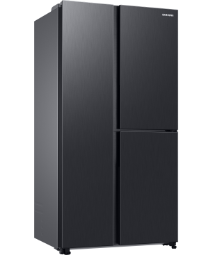 SAMSUNG RH69B8921B1/EG Side-by-Side (E, 1780 mm hoch, Premium Black Steel/Urban Silver)
