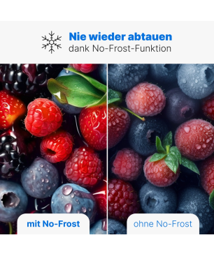 BOMANN SBS 7344 Side-by-Side (E, 177 cm hoch, Silber)