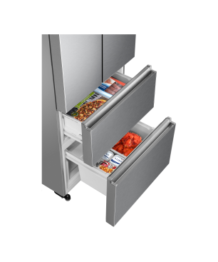 HAIER HB20FPAAA French Door (E, 2005 mm hoch, Edelstahl)