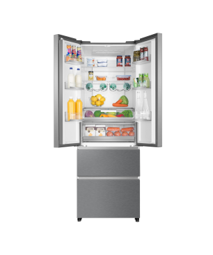 HAIER HB20FPAAA French Door (E, 2005 mm hoch, Edelstahl)