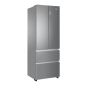 HAIER HB20FPAAA French Door (E, 2005 mm hoch, Edelstahl)