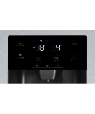 BOSCH KAG93AIEP Serie 6 Side-by-Side (E, 1787 mm hoch, inox-antifingerprint)