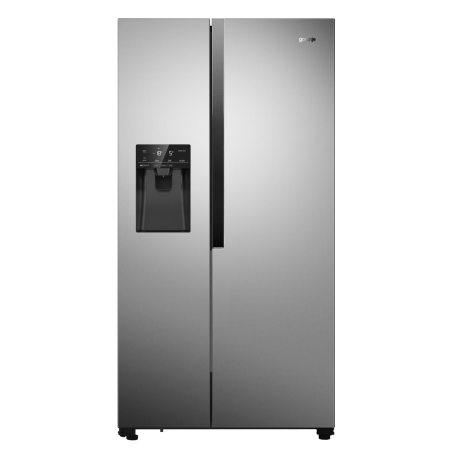 GORENJE NRS9EVX Side-by-Side (323,1 kWh/Jahr, E, 1793 mm hoch, Grey)