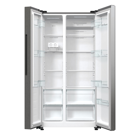 GORENJE NRR 9185DAXL Side by Side (D, 186,5 cm hoch, Silber)
