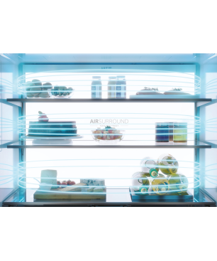 HAIER HCR7918EIMP CUBE 90 SERIE 7 French Door (E, 1775 mm hoch, Brushed Black)