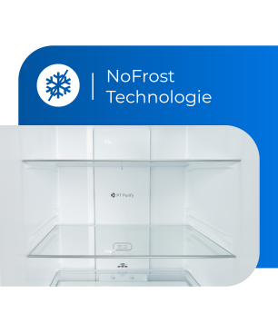 EXQUISIT FD430-140-030F inoxlook Kühlgefrierkombination (281,08 kWh/Jahr, F, 1810 mm hoch, Edelstahloptik)