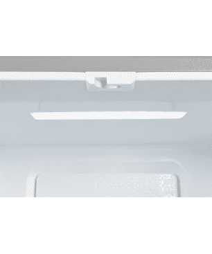 EXQUISIT FD430-140-030F inoxlook Kühlgefrierkombination (281,08 kWh/Jahr, F, 1810 mm hoch, Edelstahloptik)