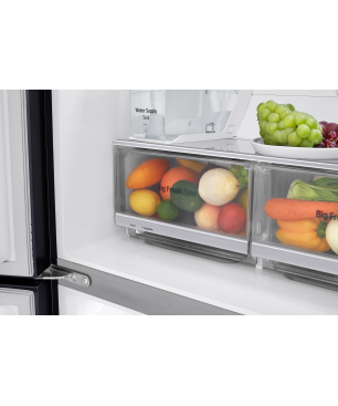 LG GML844MCAE Side-by-Side (E, 1787 mm hoch, Matte Black)