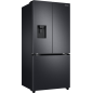 SAMSUNG RF5GA5202B1/EG French Door (F, 1776 mm hoch, Premium Black Steel/Urban Silver)