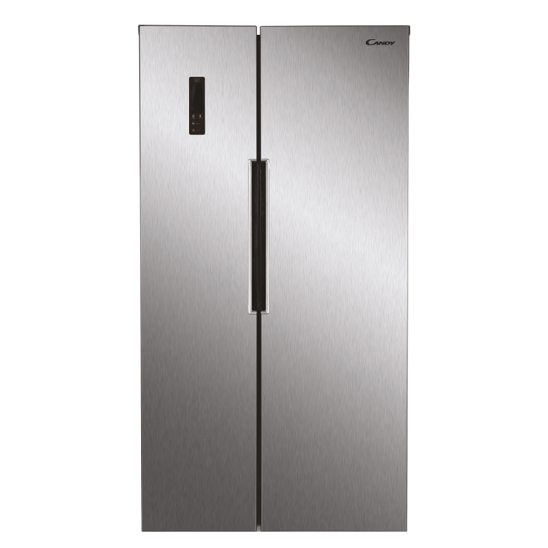 CANDY CHSBSV 5172XN Side-by-Side Kühlschrank (F, 177 cm hoch, Inox)